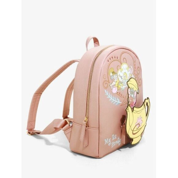 Danielle Nicole Disney Alice In Wonderland Mini Backpack Mad Hatter Tea Party - Picture 2 of 4